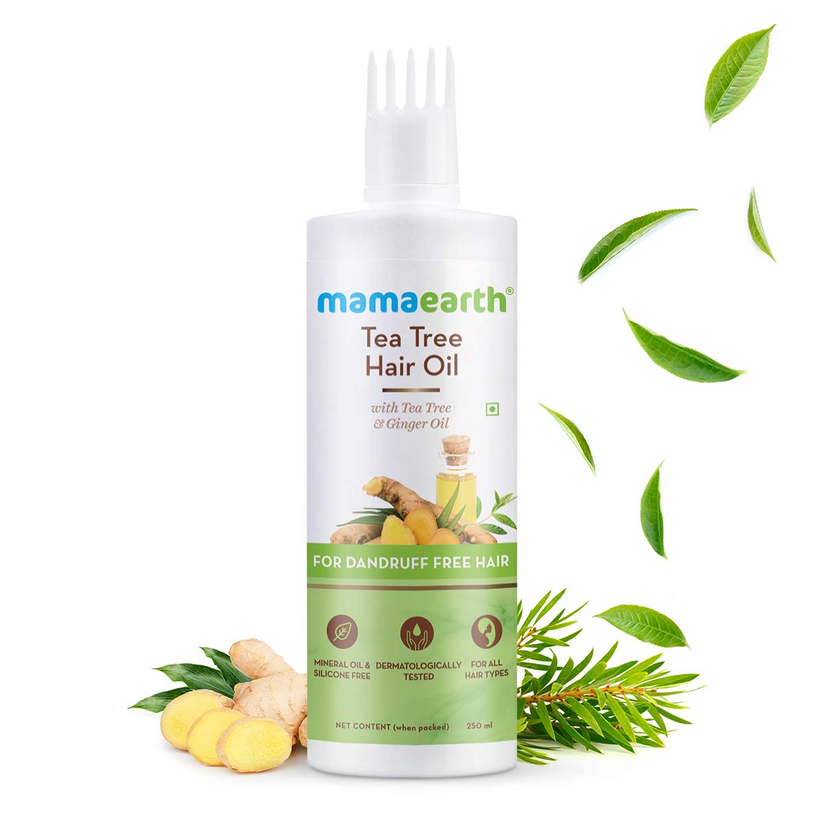 Mamaearth Tea Tree Anti Dandruff Hair Oil (250m)