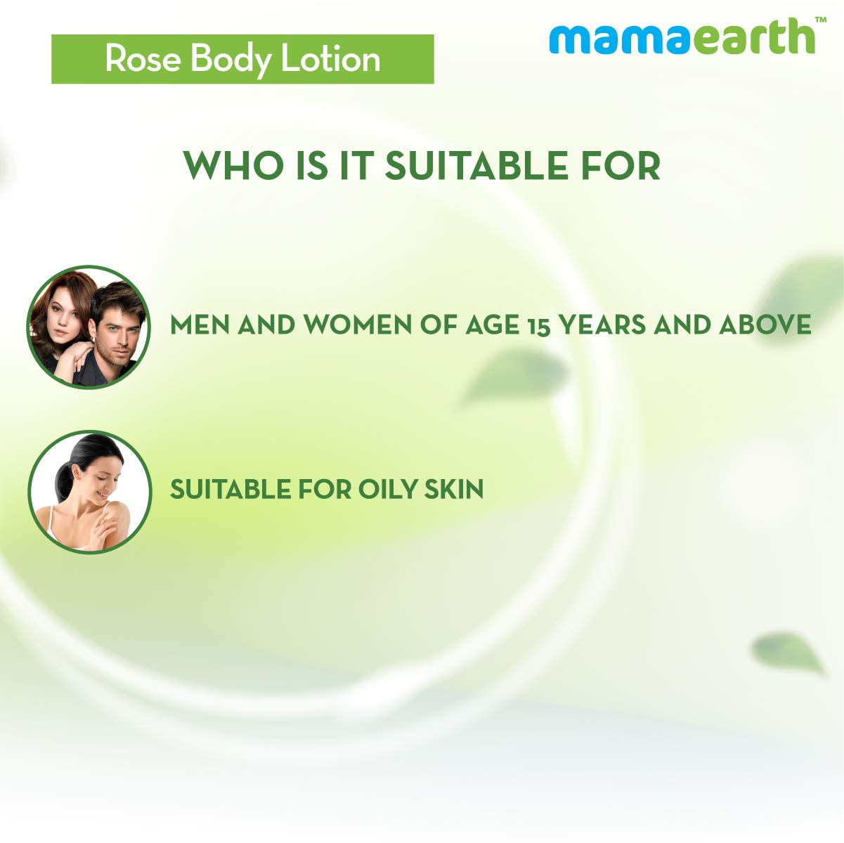 Mamaearth Rose Body Lotion with (400ml)