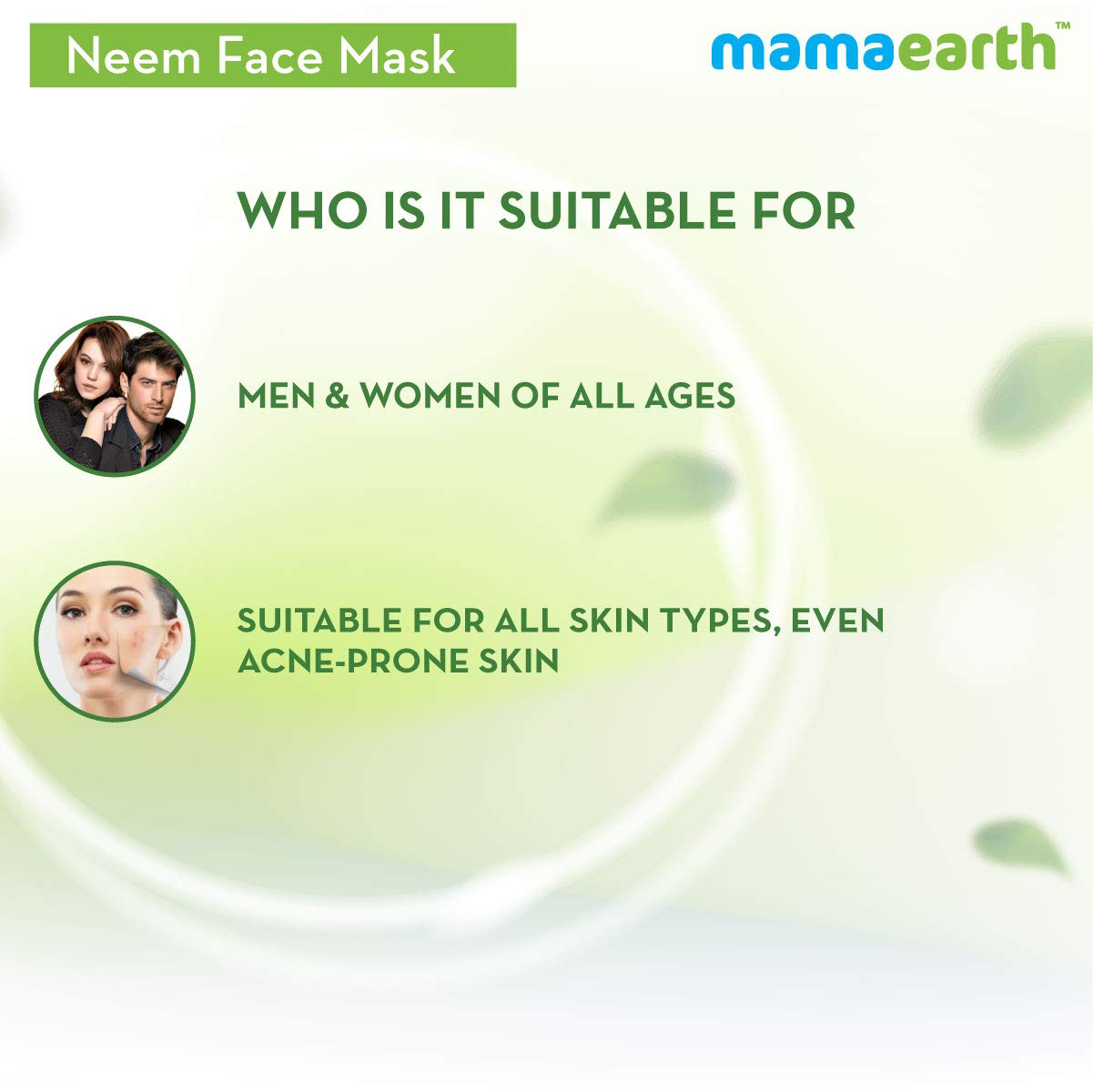 Mamaearth Neem Face Pack (100 ml)