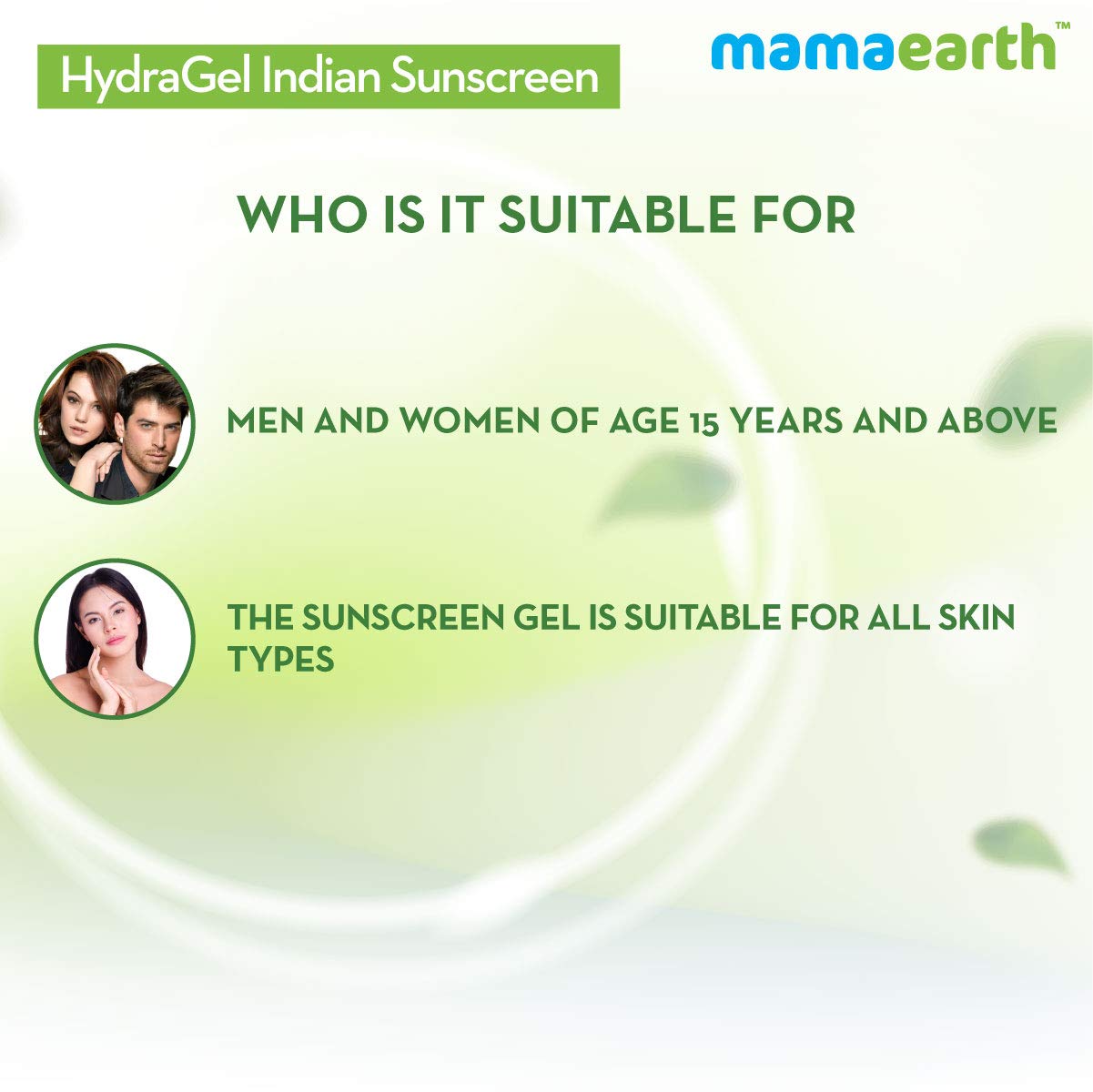Mamaearth HydraGel Indian Sunscreen (50g)