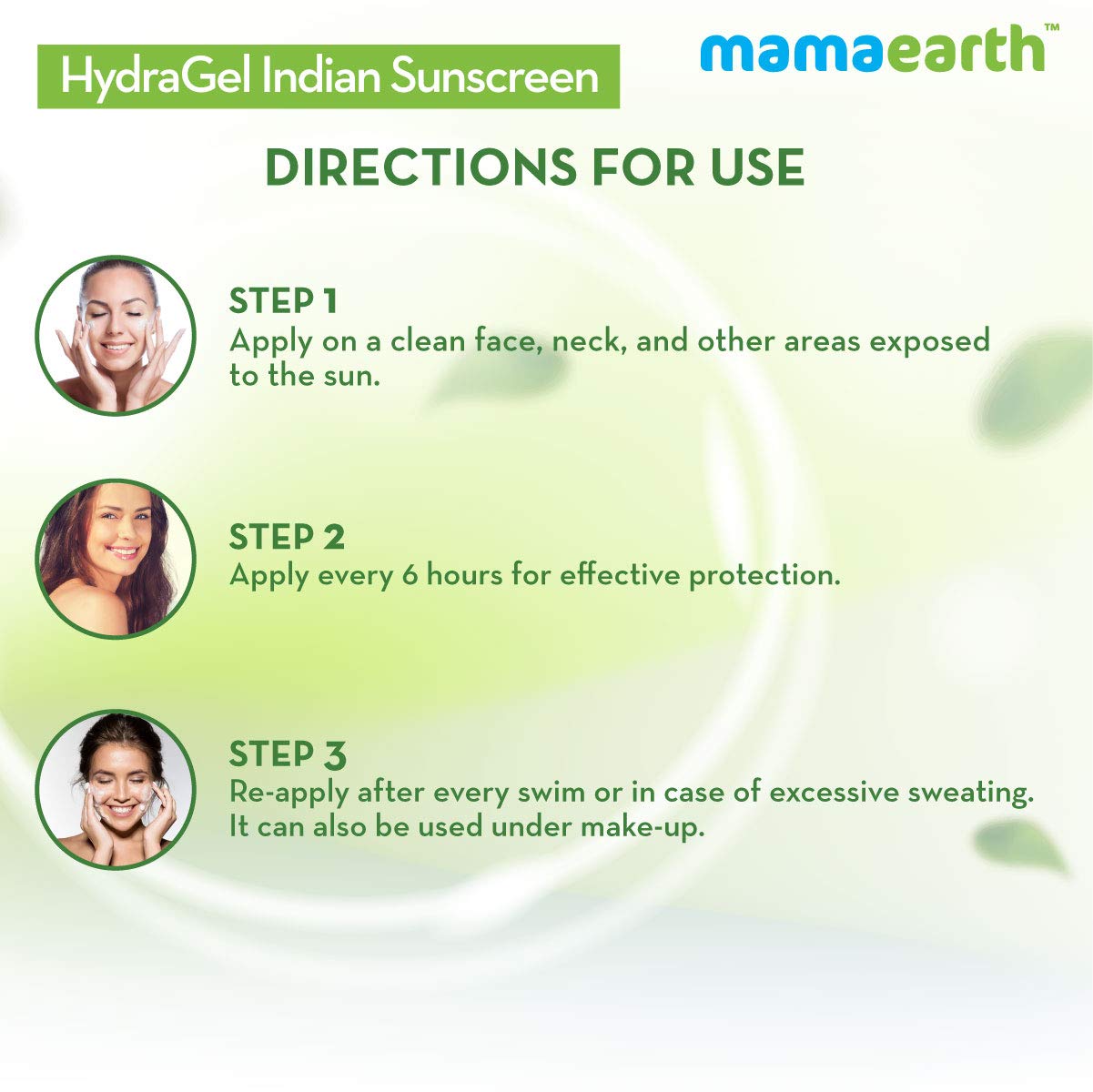 Mamaearth HydraGel Indian Sunscreen (50g)