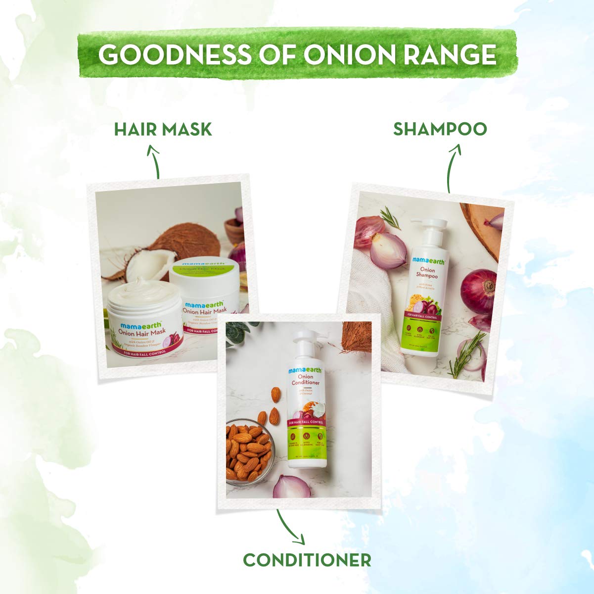 Mamaearth Onion Hair Mask for Hairfall Control (200gm)
