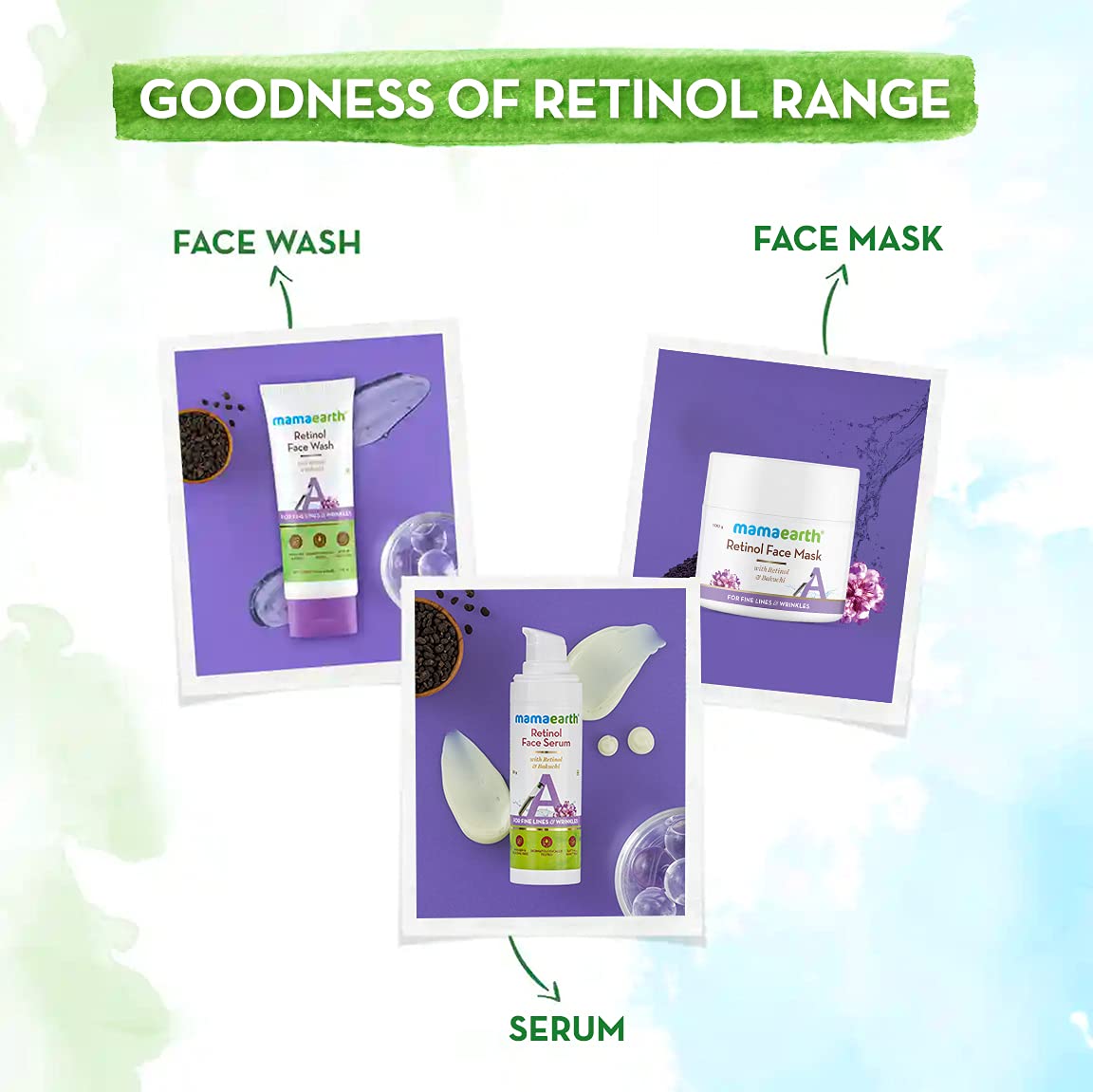 Mamaearth Retinol Face Mask for Glowing Skin (100 g)