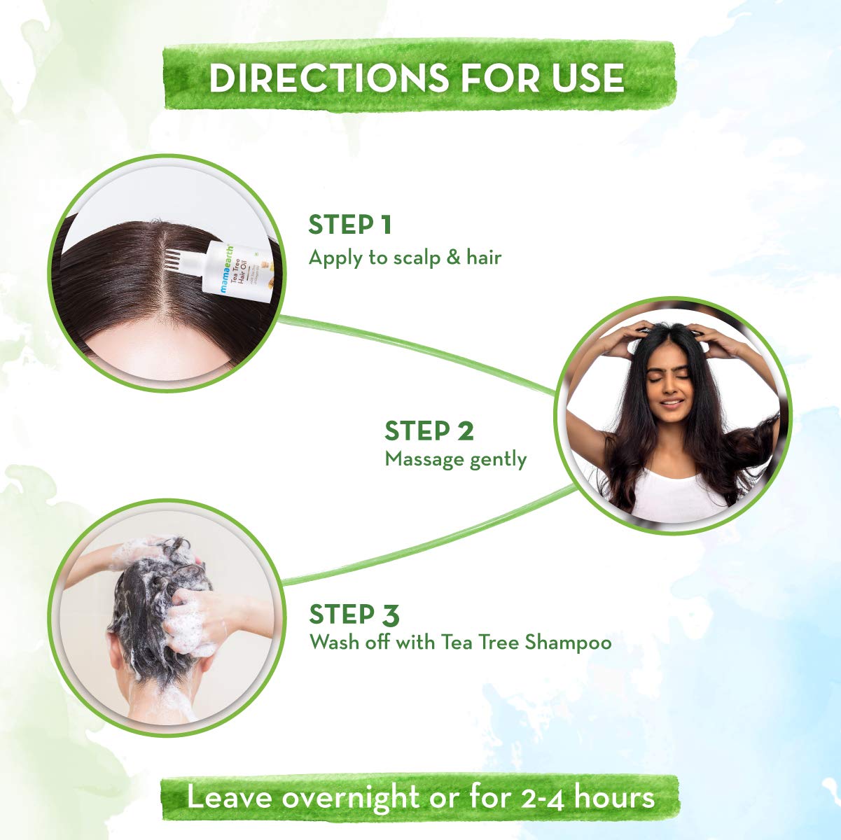 Mamaearth Tea Tree Anti Dandruff Hair Oil (250m)