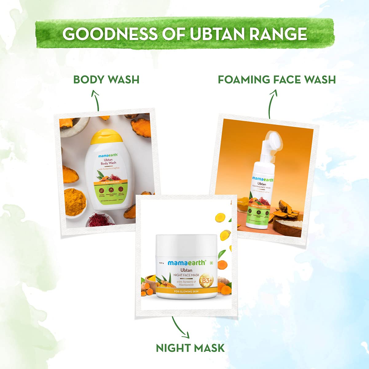 Mamaearth Ubtan Ultra Light Gel Oil-Free Moisturizer (200 ml)