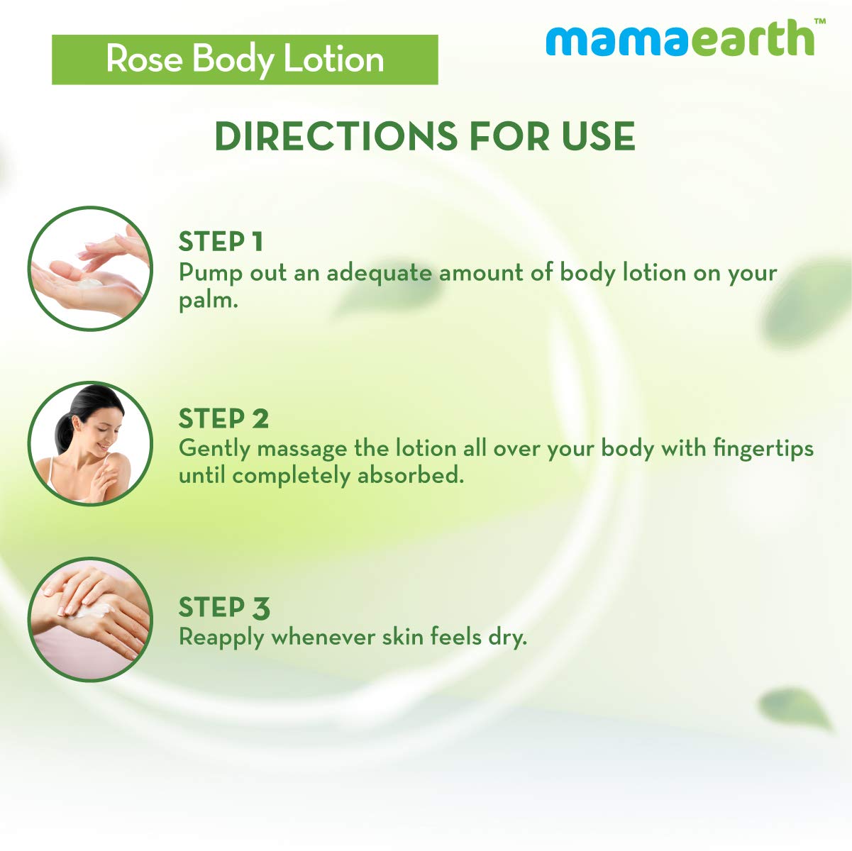 Mamaearth Rose Body Lotion with (400ml)