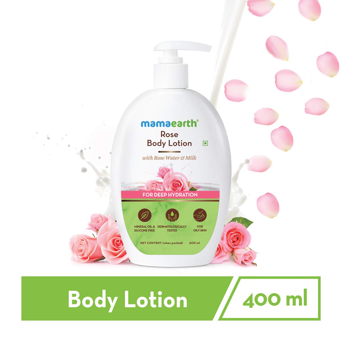 Mamaearth Rose Body Lotion with (400ml)