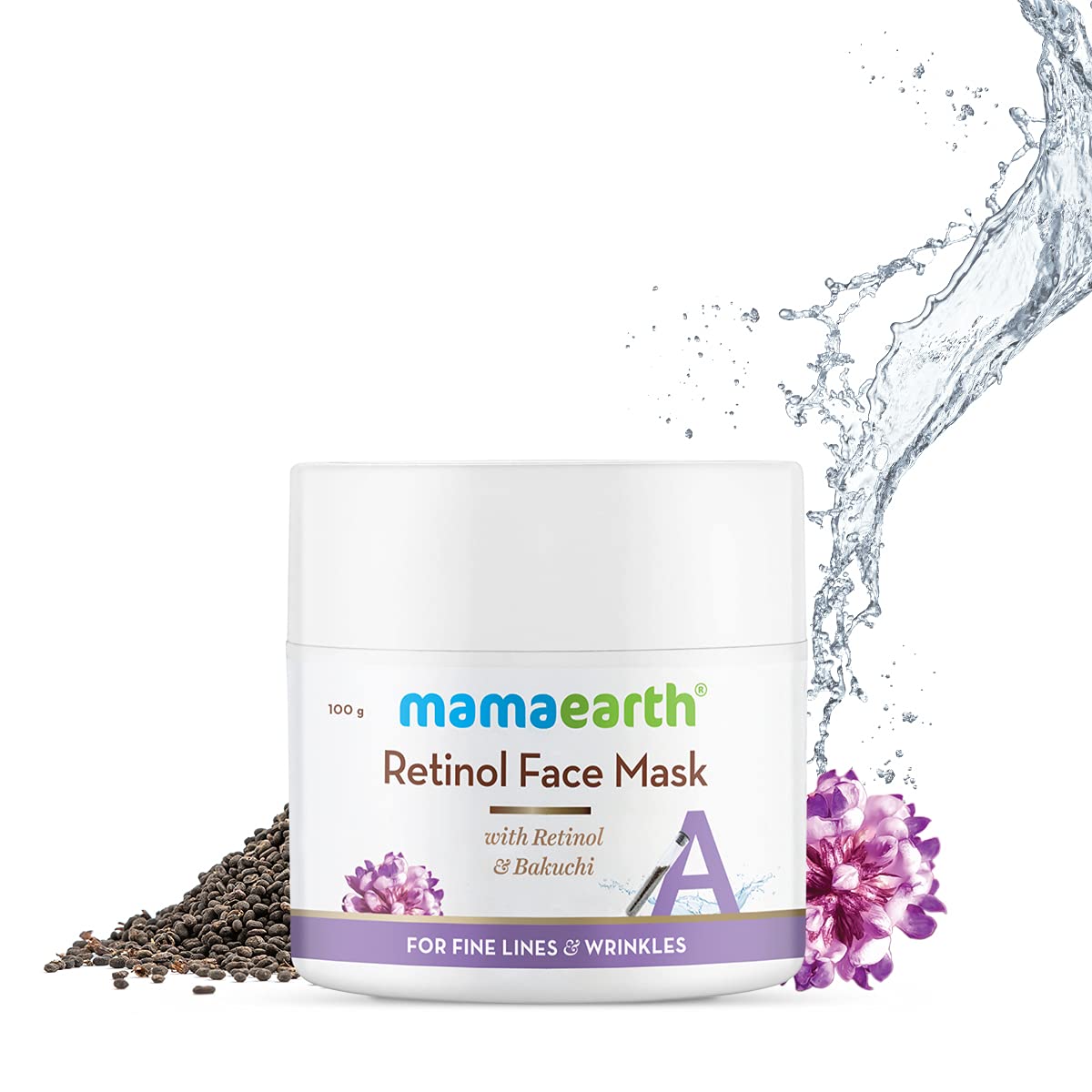 Mamaearth Retinol Face Mask for Glowing Skin (100 g)