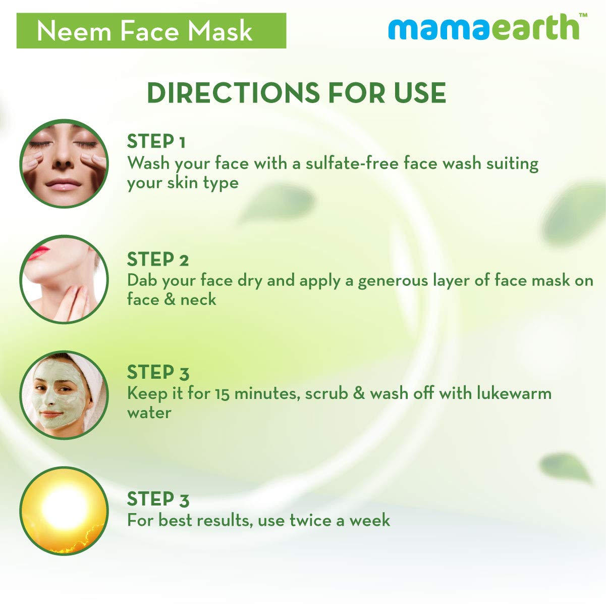 Mamaearth Neem Face Pack (100 ml)