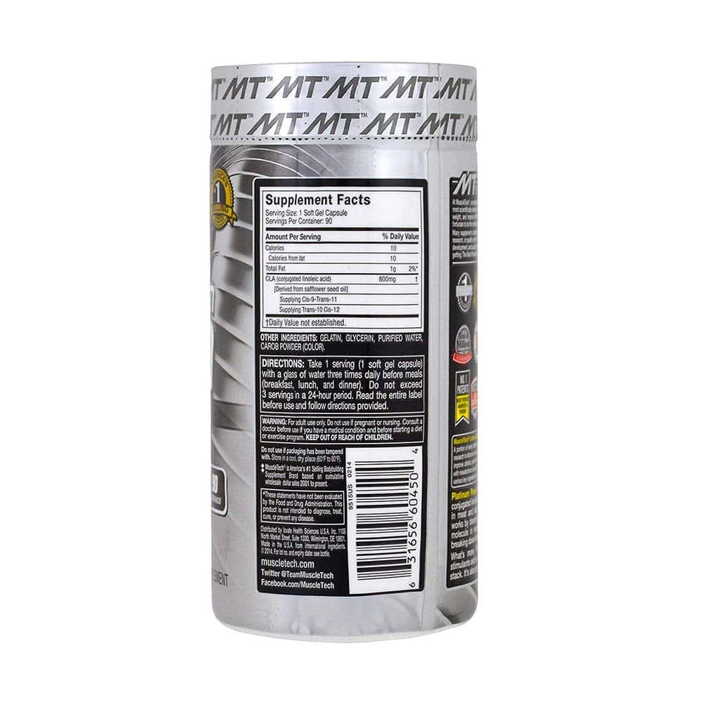 Muscletech Platinum CLA (90 Caps)