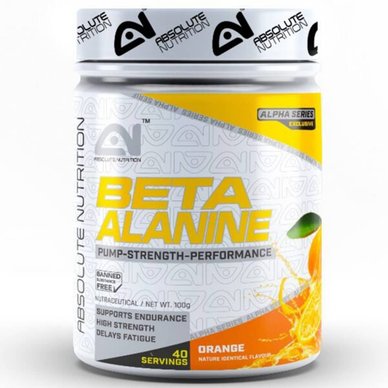Absolute Nutrition Alpha Series Exclusive Beta Alanine, Orange (100 gm)