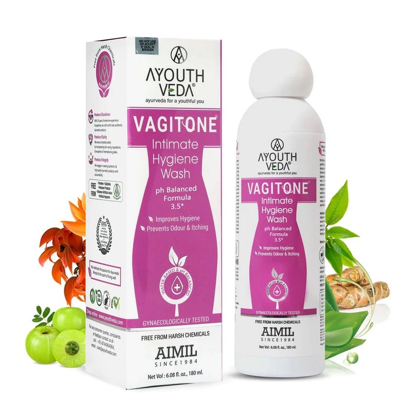 Aimil Vagitone Intimate Hygiene Wash (180 ml)