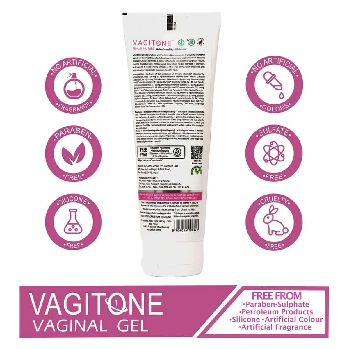 Aimil Vagitone Vaginal Gel (50 gm)
