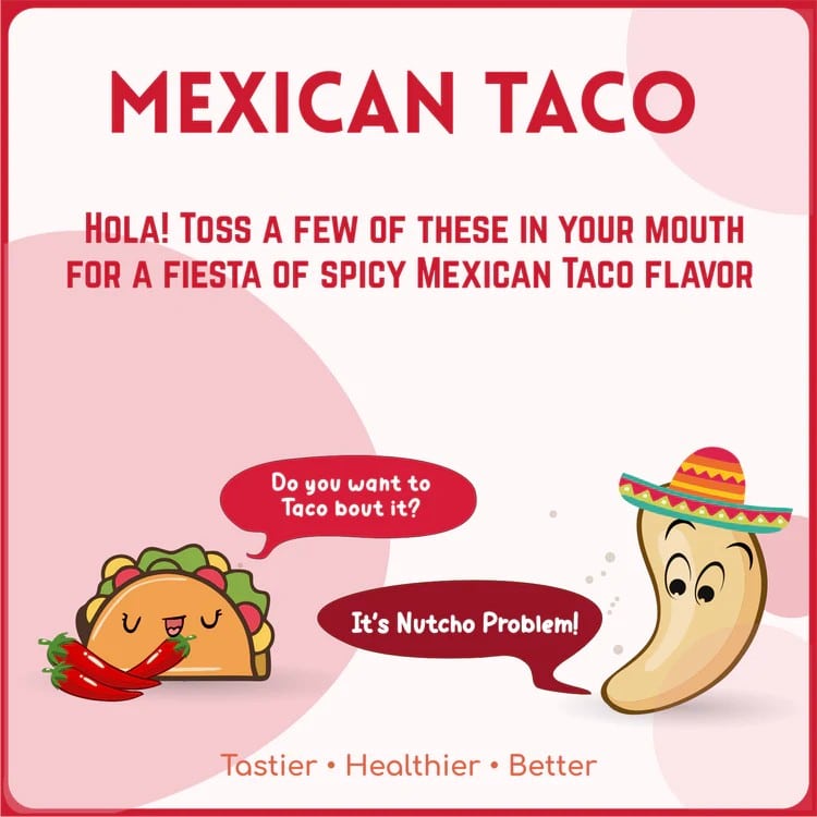 Alco Foods Mexican Taco Cashews (43 grams)