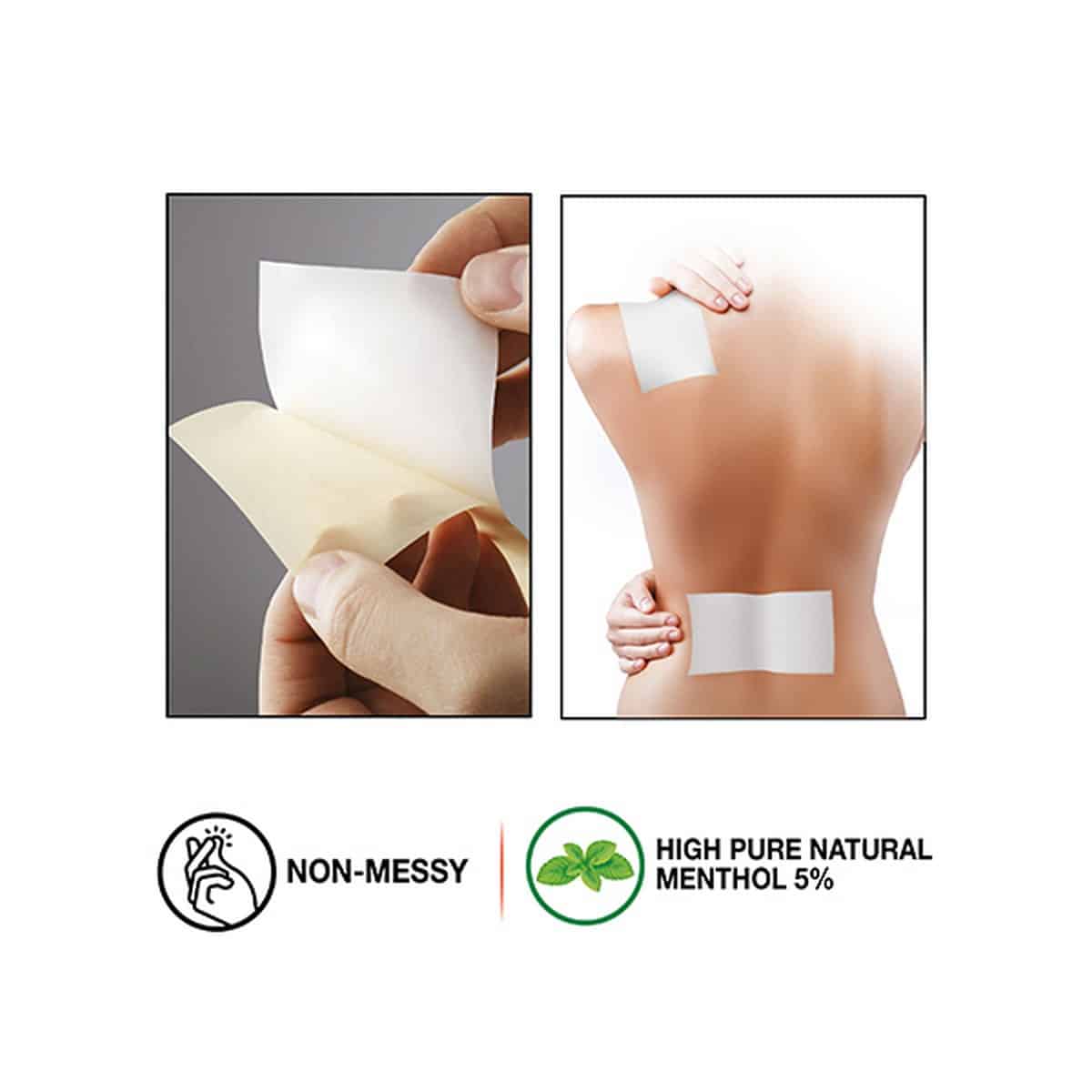 Amrutanjan Advanced Pain Relief + Stick-On Patch (2 Patches)