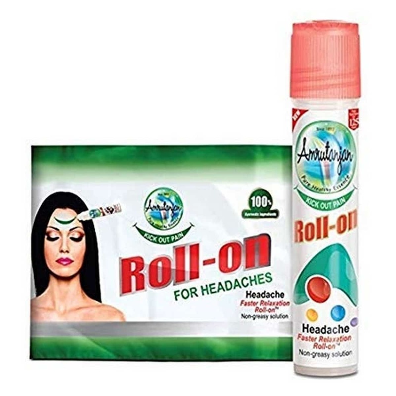 Amrutanjan Headache Faster Relaxation Roll-on (10 ml, Pack Of 2)