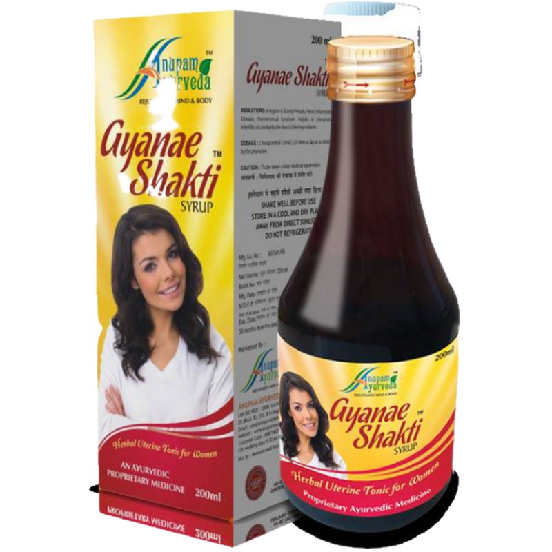 Anupam Ayurveda Gynae Shakti Syrup (200 ml)