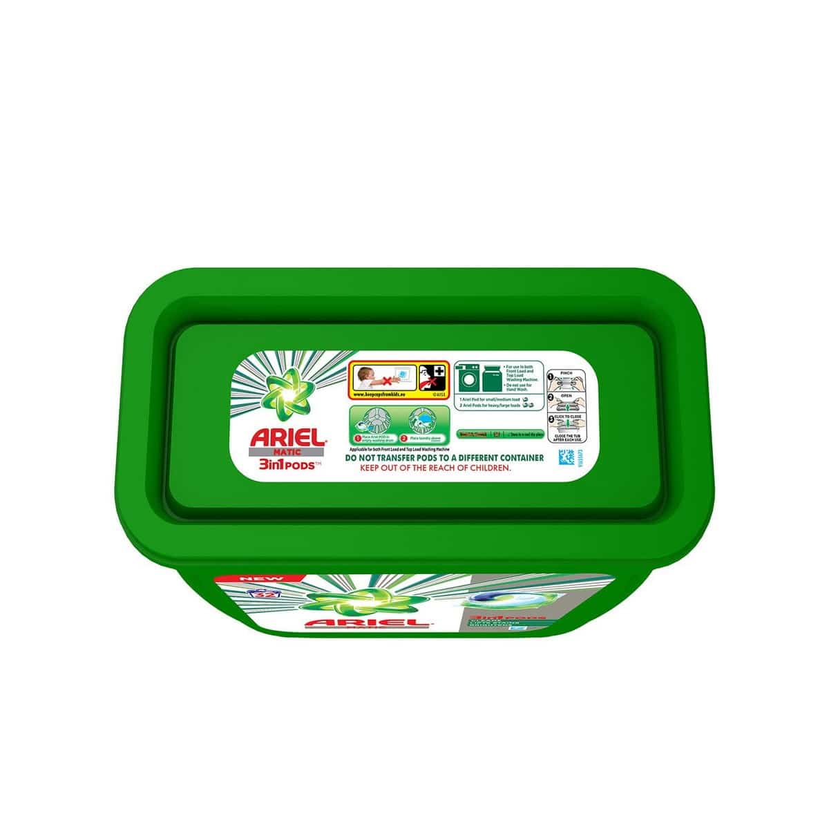 Ariel Matic 3in1 PODs Liquid Detergent 32 Packs (657 grams)