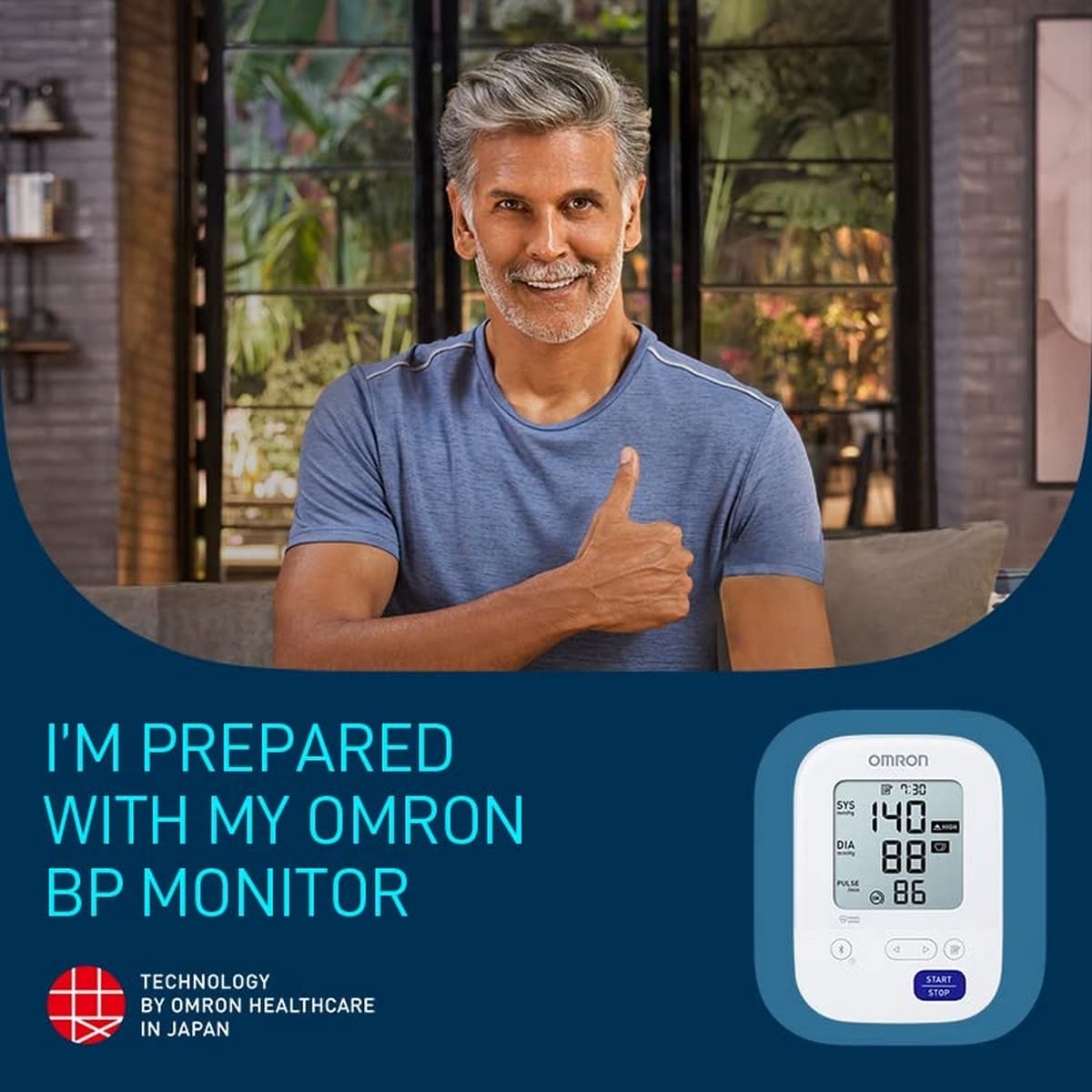 Omron Automatic Blood Pressure Monitor HEM-7156T