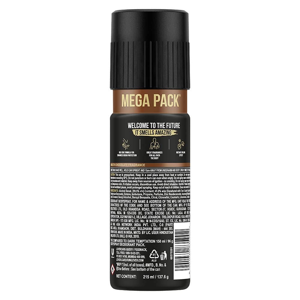 Axe Dark Temptation Bodyspray for Men (215 ml)