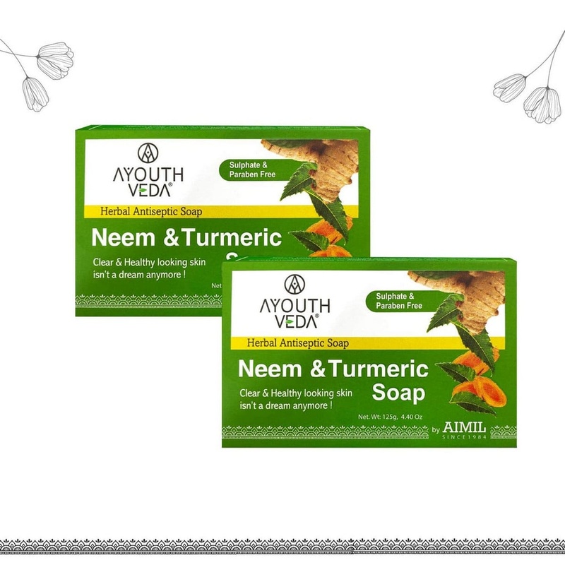 Ayouthveda Neem & Turmeric Soap (2 Pc)