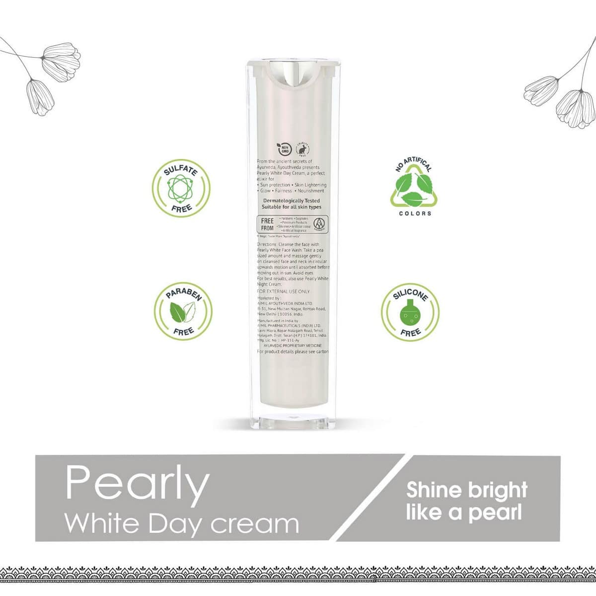 Ayouthveda Pearly White Day Cream (50 Gm)