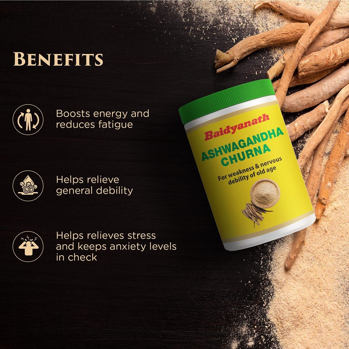 Baidyanath Ashwagandha Churna (100 gm)