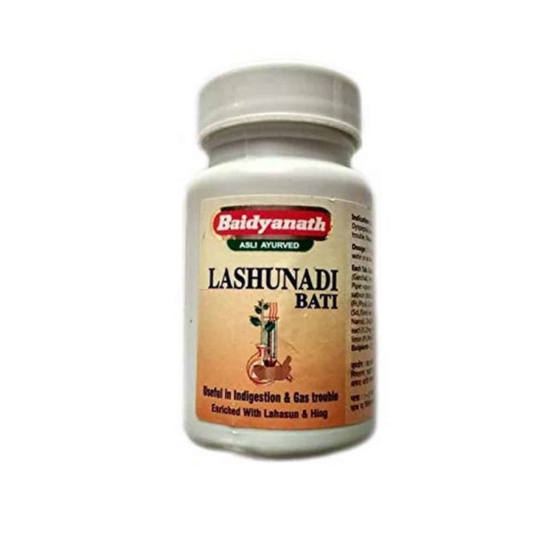 Baidyanath Jhansi Lashunadi Bati (80 Tablets)