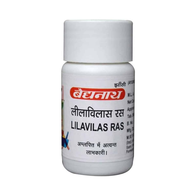 Baidyanath Jhansi Lilavilas Ras (40 Tab)