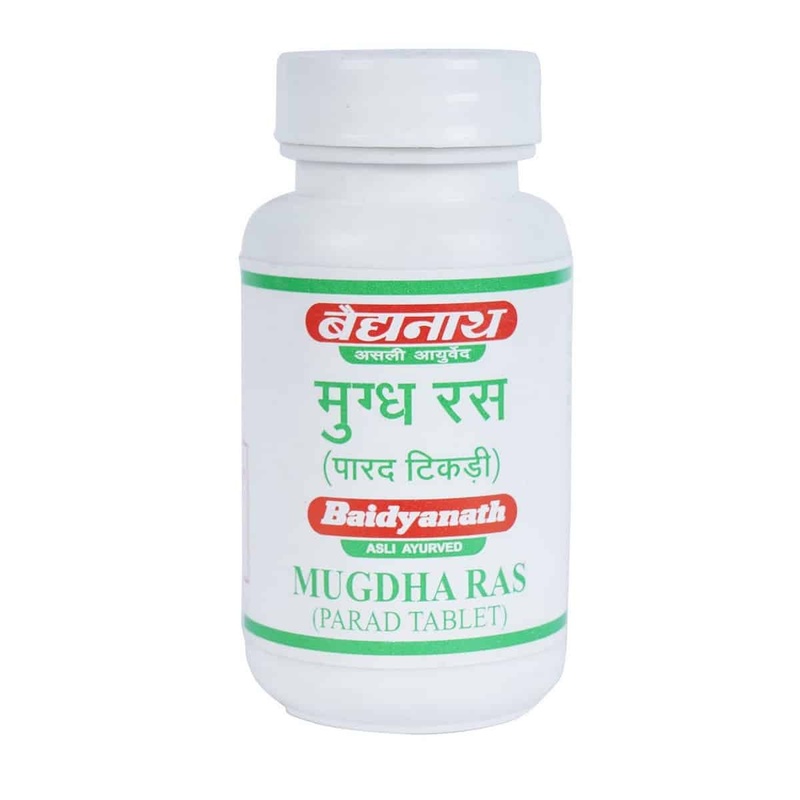 Baidyanath Jhansi Mugdha Ras (60 Tab)