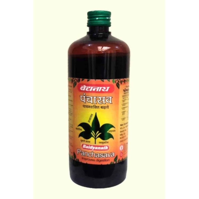 Baidyanath Jhansi Panchasav Syrup (450 ml)