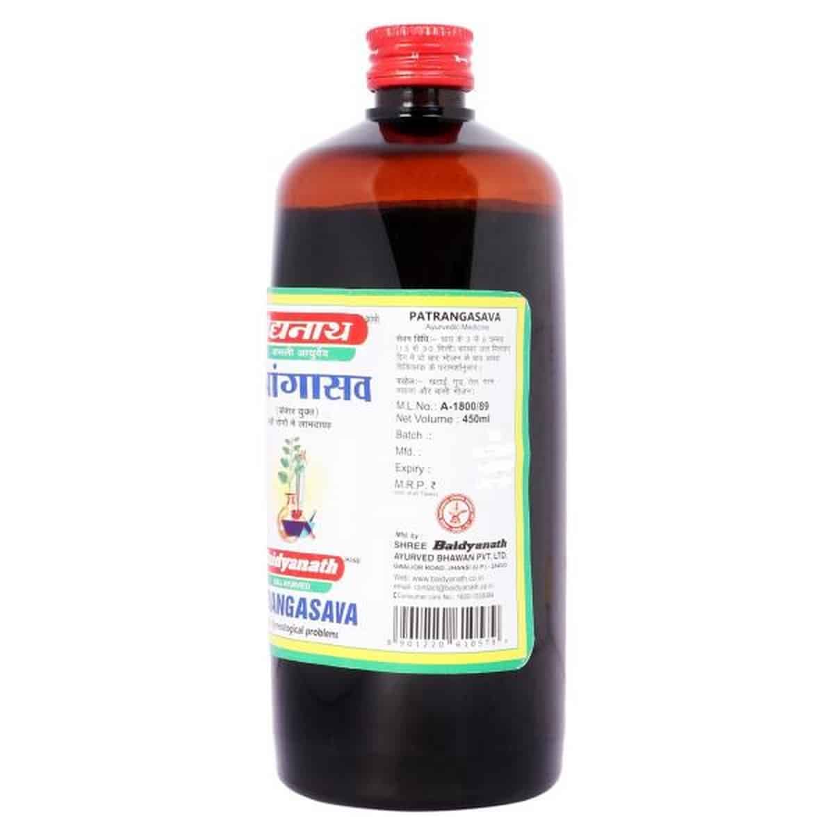 Baidyanath Jhansi Patrangasava (450 ml)