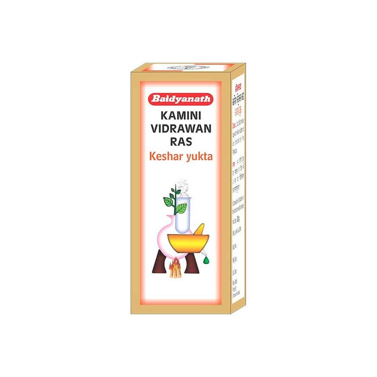 Baidyanath Kamini Vidrawan Ras Kesar Yukta (10 grams)