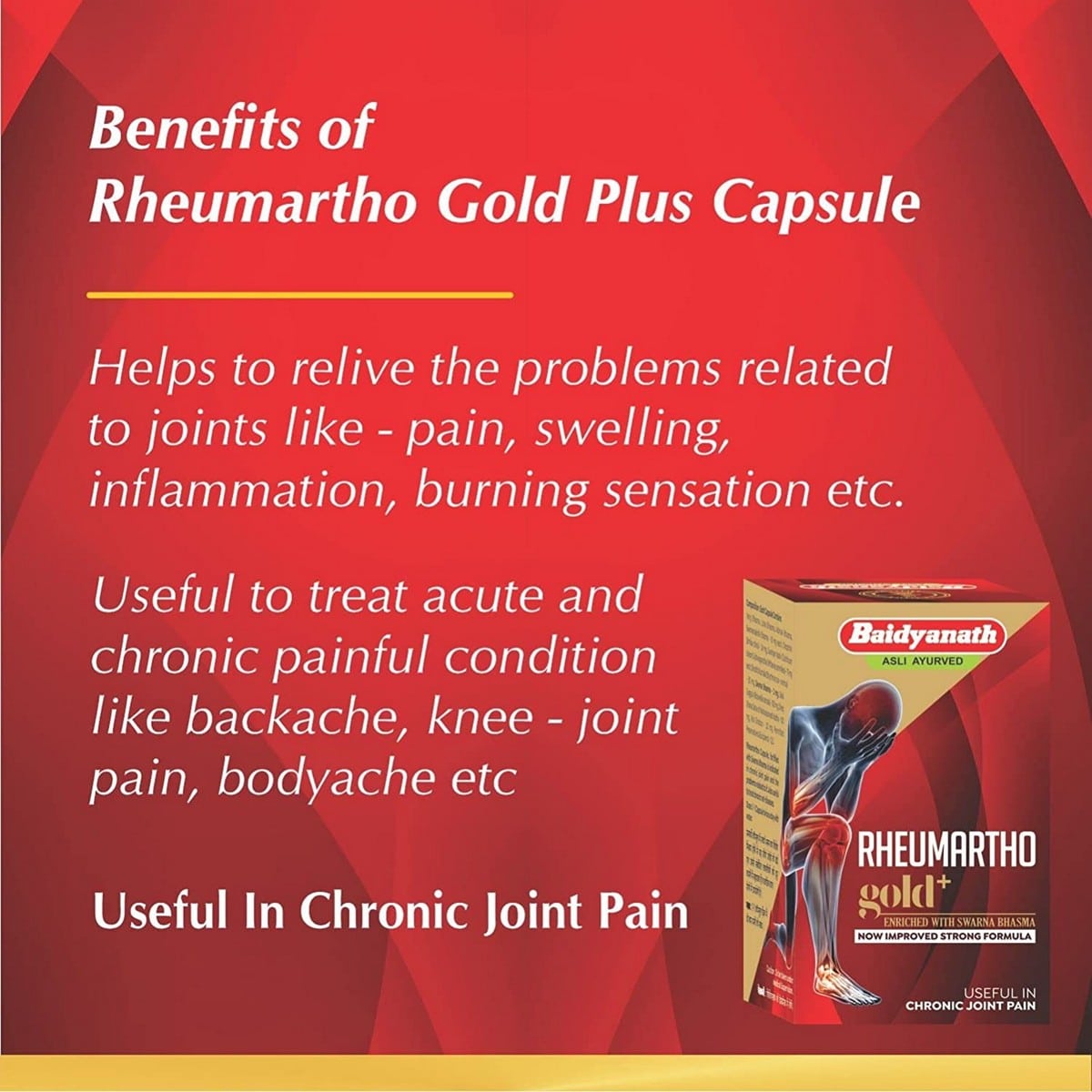 Baidyanath Rheumartho Gold Plus (30 Capsules)