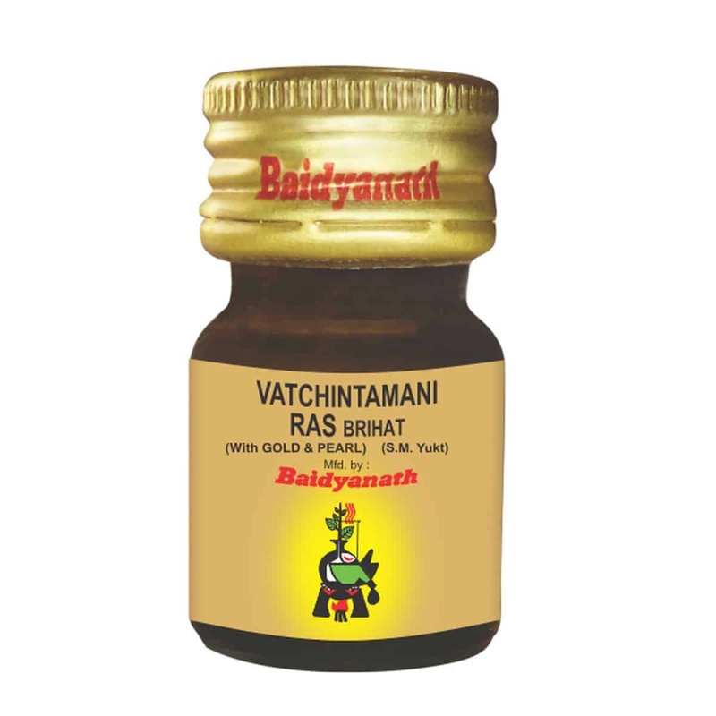 Baidyanath Vatchintamani Ras Brihat (25 Tablets)