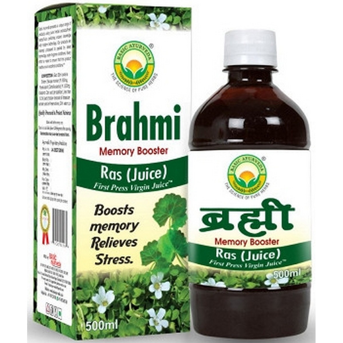 Basic Ayurveda Brahmi Ras (Juice) 500 ml