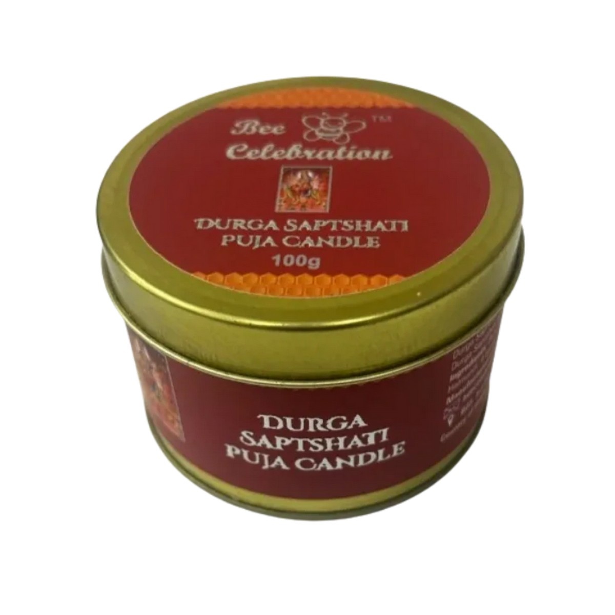 Bee Celebration Durga Saptshati Puja Candle (100g)