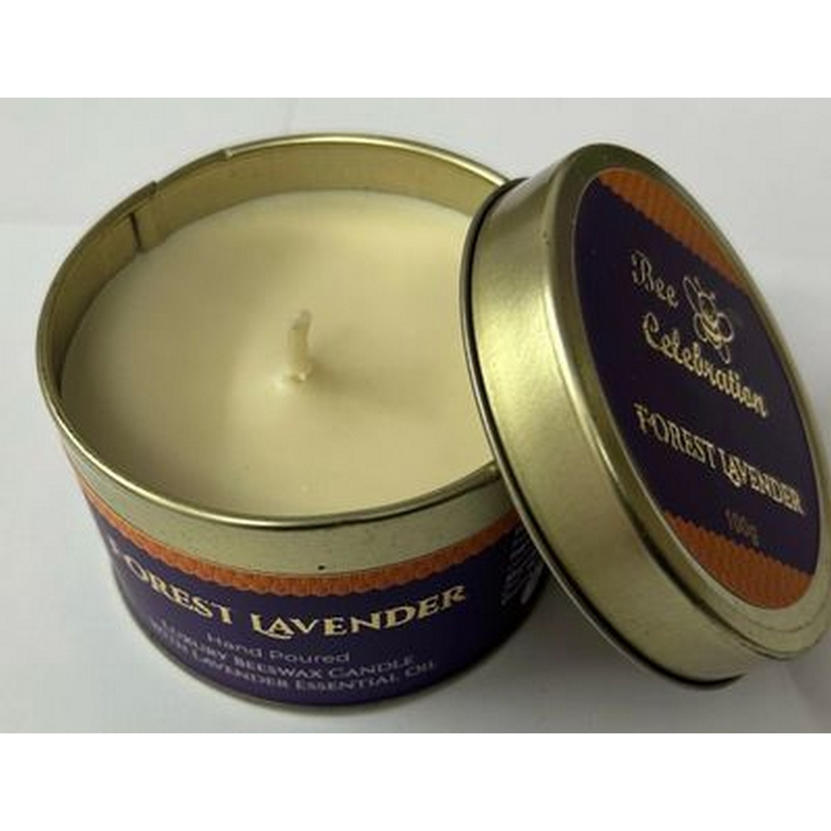 Bee Celebration Forest Lavender Candle (100gm)