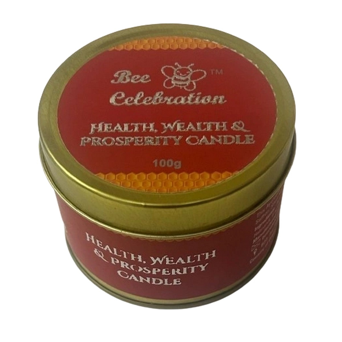 Bee Celebration Health, Wealth & Prosperity Candle (100g)