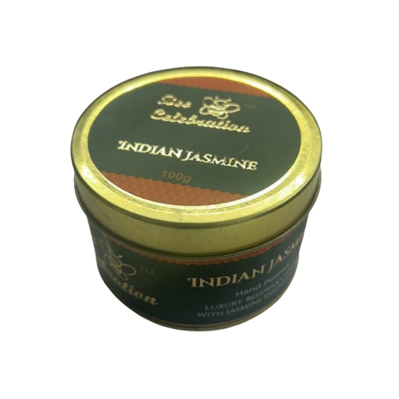 Bee Celebration Indian Jasmine Candle (100gm)