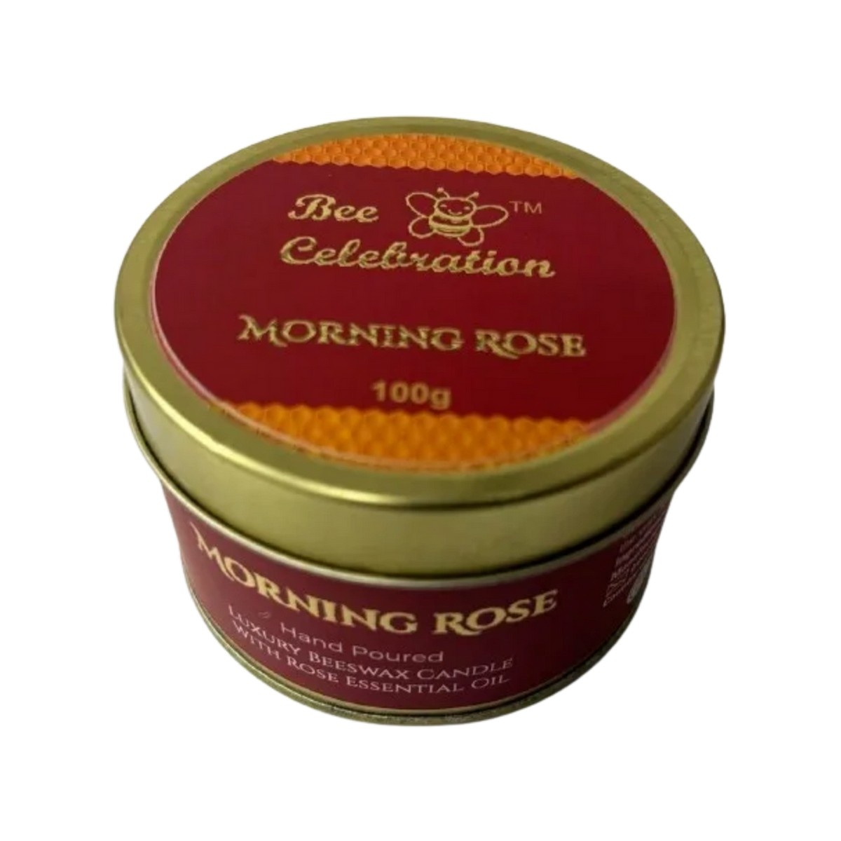 Bee Celebration Morning Rose Candle (100gm)