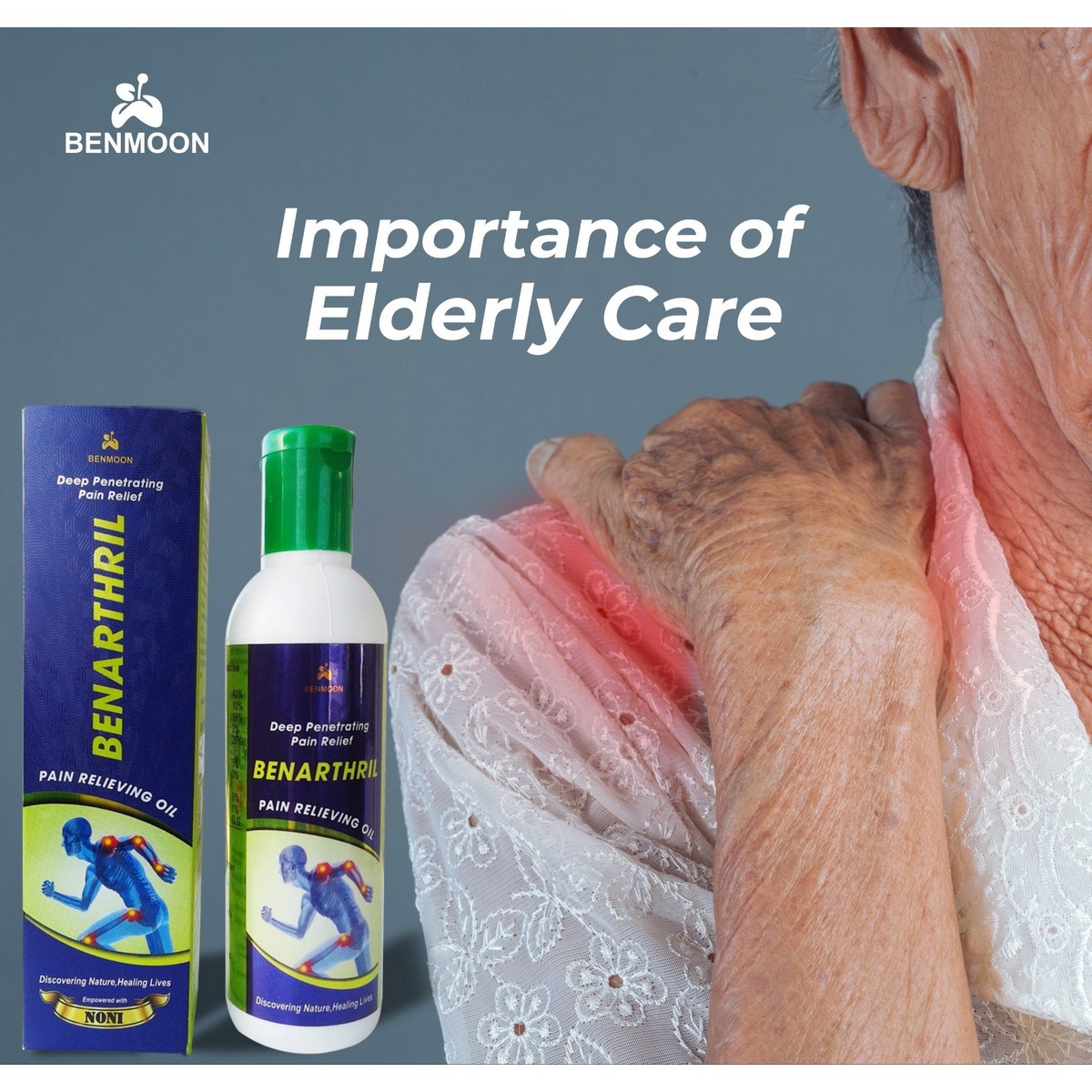 Benmoon Benathril Oil For Pain Relieving, Reduce Your Joint Pain