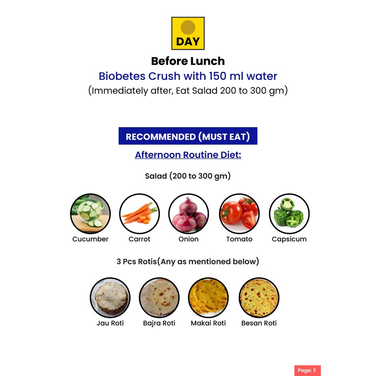Benmoon Biobetes Crush Pack Helps to Reverse Diabetes (Pack of 90)