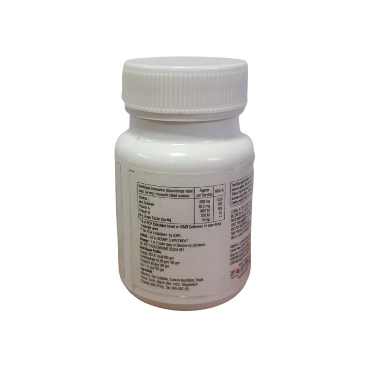 Benmoon Vitamin C,A,D Tablets For Healthy Immunity (30 Tabs)