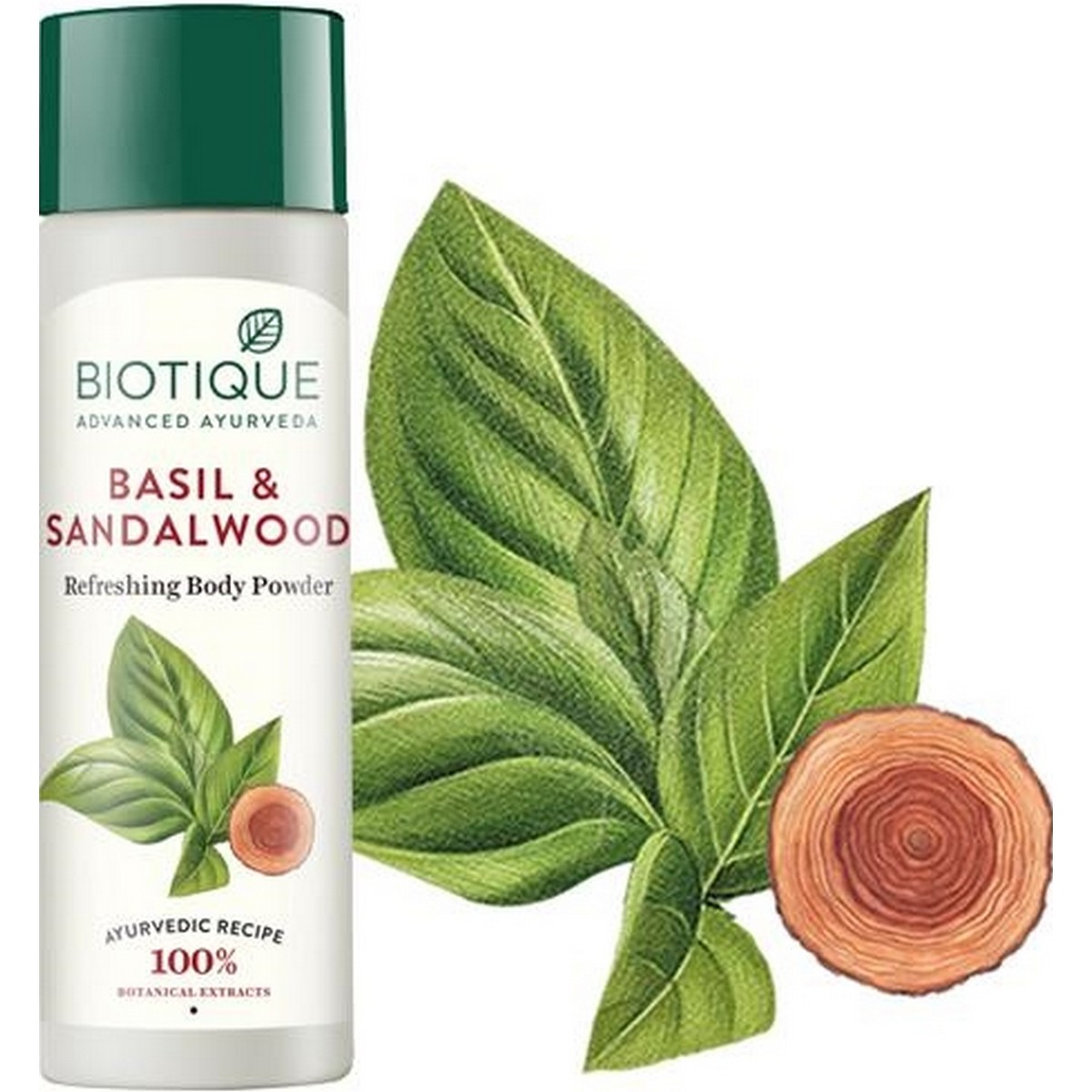 Biotique Basil & Sandalwood Body Powder (150gm)