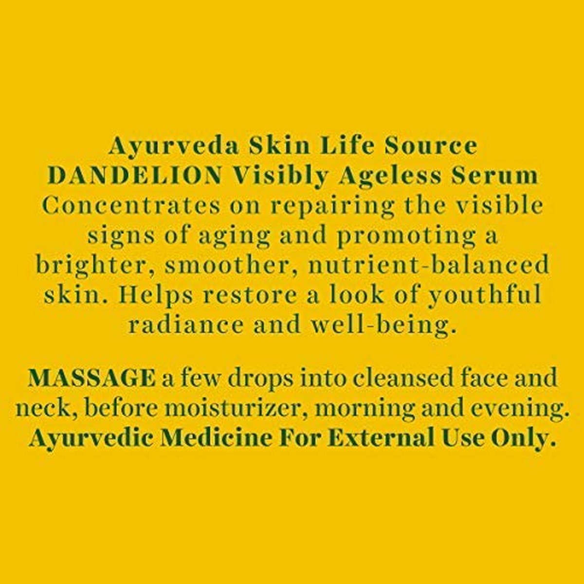 Biotique Dandelion Visibly Ageless Serum (40 ml)