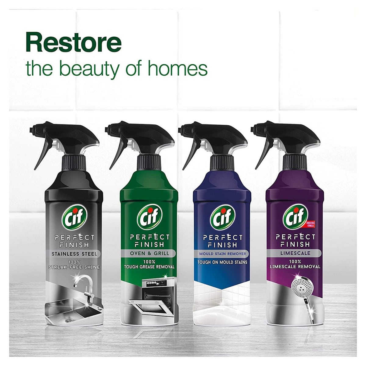 Cif Perfect Finish Oven & Grill Cleaner (435 ml)