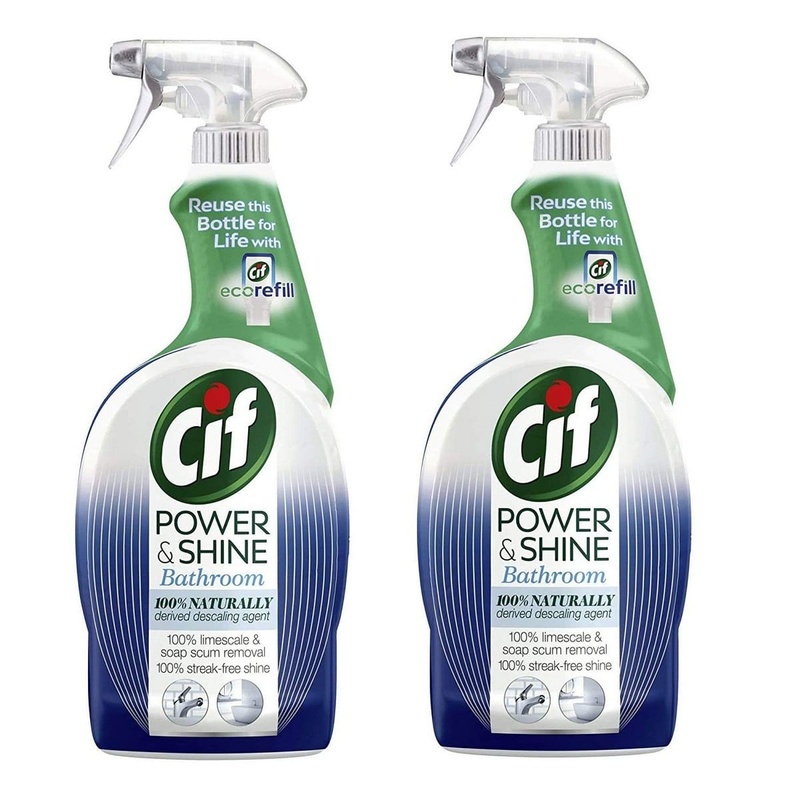 Cif Power & Shine Bathroom Cleaner (Pack of 2)