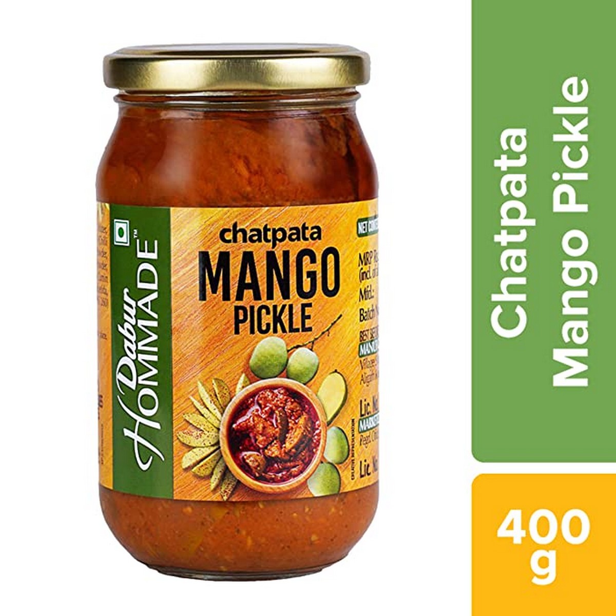 Dabur Hommade Mango Pickle (400 grams)