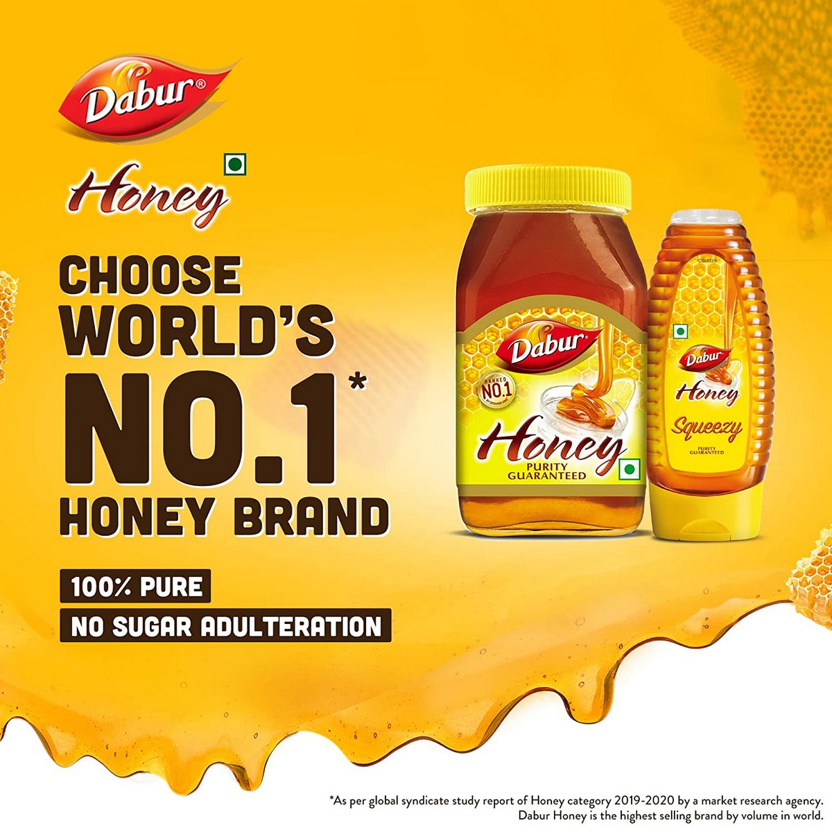 Dabur Honey - World No.1 Honey Brand (250 ml)